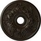 Ekena Millwork Acanthus Twist Medallion (Canopies up to 8 3/8"), 23 5/8"OD x 4 5/8"ID x 1 7/8"P, Stone Hearth CM23ACSHF - alternate 1